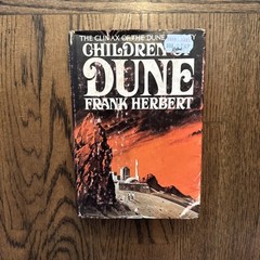 Children of Dune – Frank Herbert 1976 1st Edition 4th Impression HC DJ Sci- Fi
