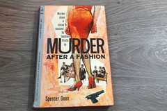 MURDER AFTER A FASHION BY SPENCER DEAN 1961 POCKET BKS PULP NOIR THRILLER GGA