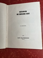 Women in Indian Art by G.S. Bhadouria 1st Edition Vintage 1995 Hardcover Rare