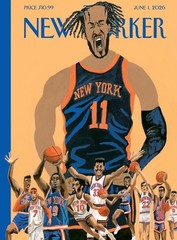 NY KNICKS – THE NEW YORKER MAGAZINE JUNE 2026 KINGS OF NEW YORK MARK ULRIKSEN