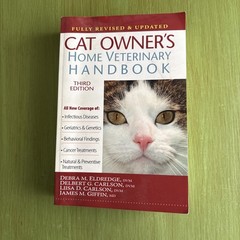 Cat Owner’s Home Veterinary Handbook Third Edition Revised And Updated Paperback