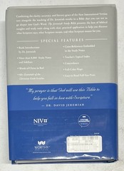 The Jeremiah Study Bible NIV David Jeremiah Worthy Like New Clean Pages