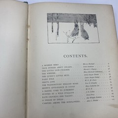 Lothrop’s Annual 1889 1st Ed.-Illus Lithographic Color Plates Children’s Book