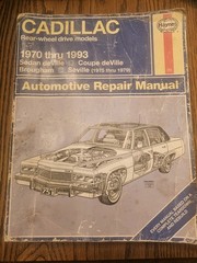 Haynes Manuals Cadillac Rear-Wheel Drive 1970 Thru 1992 Vol. 751