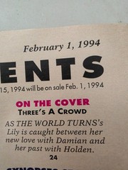 Soap Opera Digest February 1994