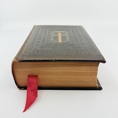 Vintage 1953 Catholic Family Holy Bible John J Crawley Illustrated Hardcover