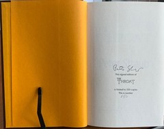 1993 SIGNED & Limited The Throat by Peter Straub in Slipcase Borderlands Press