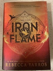 The Empyrean Ser.: Iron Flame by Rebecca Yarros (2023, Hardcover)