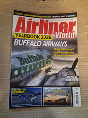 AIRLINER WORLD YEARBOOK MAGAZINE KEY PUBLISHING 2026 BUFFALO AIRWAYS