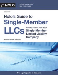 Nolo’s Guide to Single-Member LLCs: How to Form & Run Your Single-Member – GOOD