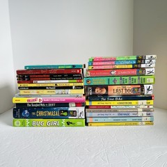 Lot of 10 5th Grade Reading Books Kids Chapter Classroom Series Homeschool Box