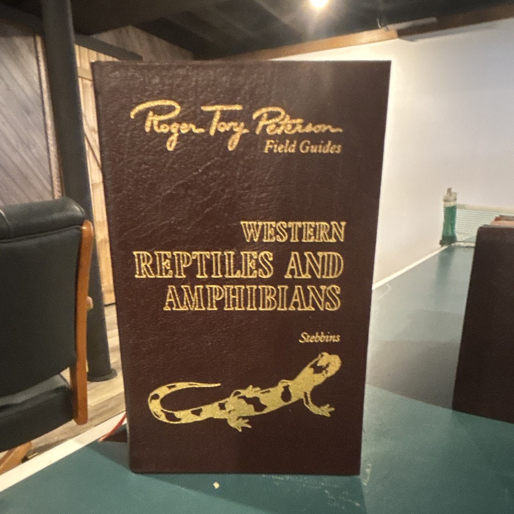 Roger Tory Peterson Field Guides Western Reptiles & Amphibians HC English 1987