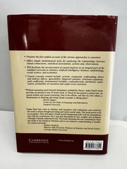 Causality Models, Reasoning, And Inference Judea Pearl 2000 Hardcover VG COND