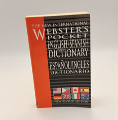 Webster’s Pocket English/Spanish Dictionary New Revised Ed PB 1995