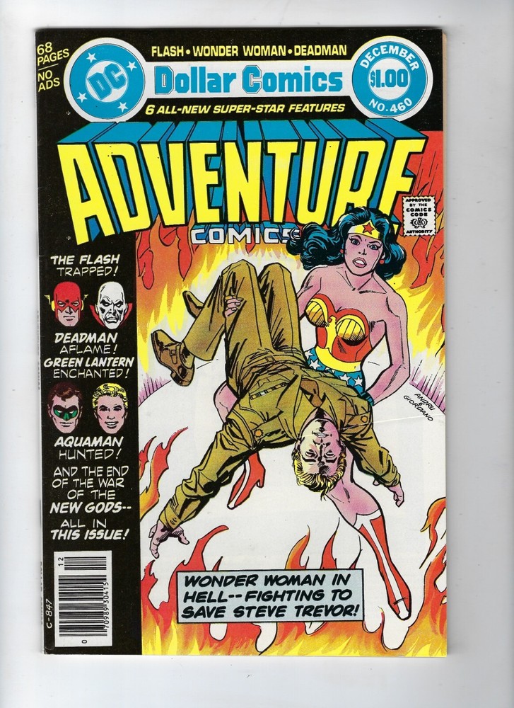 Adventure Comics # 460 DC 68 Pages Flash New Gods/Darkseid storyline (1978) VF
