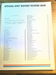 Grand Ole Opry WSM Picture – History Book, 50th Anniversary, 158 Pages 1976
