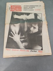 NME New Musical Express June 10th 1978 Peter Gabriel Cover