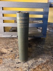 1913 Sordello Robert Browning J.M. Dent & Sons Hardcover Poetry A.J. Whyte