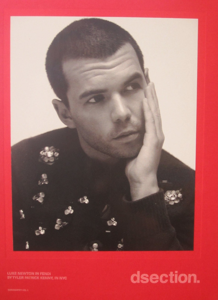 dsection. serendipity volume 1: Luke Newton in Fendi By Tyler Patrick Kenndy