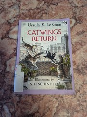 Catwings Return Ursula K. Le Guin S. D. Schindler First Orchard PB Edition 1999