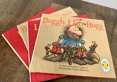 Stephen Cosgrove Topsy Turvy Bugg Books Lot of 4 Hardcover Flip Books