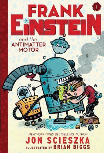 Frank Einstein and the Antimatter M- 9781419712180, Jon Scieszka, hardcover, new