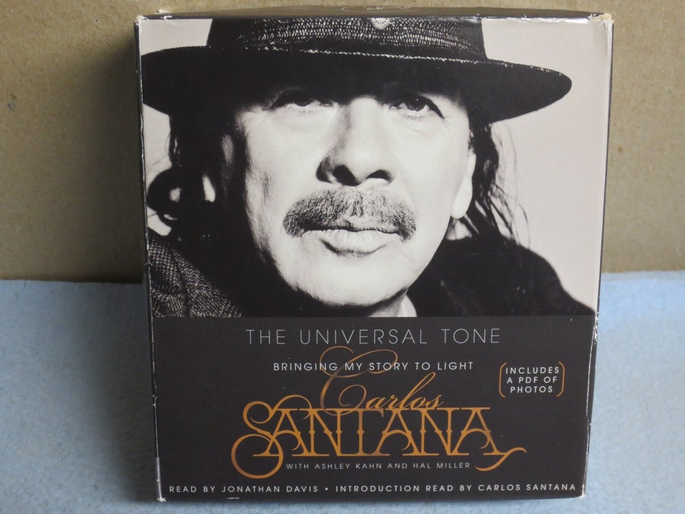 Carlos Santana – The Universal Tone (16 CD Audio Book – 2014 – Hachette Audio)