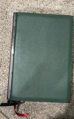 Thomas Nelson Nkjv Large Print Thinline. Limited Edition Green Goatskin