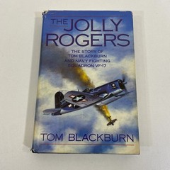 Jolly Rogers Story of Tom Blackburn SIGNED VTG 1989 Biography HCDJ Orion Books