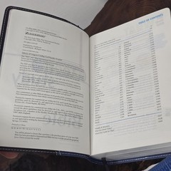 NIV Teen Study Bible Blue Black Italian Duo-Tone Zondervan Leather 2000s