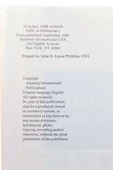 Mexico Torture With Impunity Amnesty International 1991 Human Rights Abuses