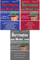Harrington on Hold ‘em Series All 3 Books in Paperback