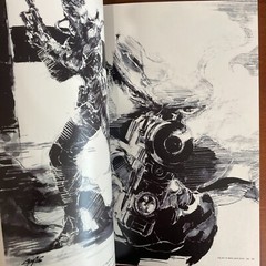 THE ART OF METAL GEAR SOLID Yoji Shinkawa Art Book Illustration