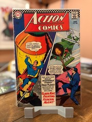 Action Comics #348 – 1967 – Clark Kent secret agent, Superman – High Grade