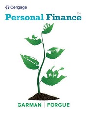 Personal Finance (MindTap Course List) by E. Thomas Garman