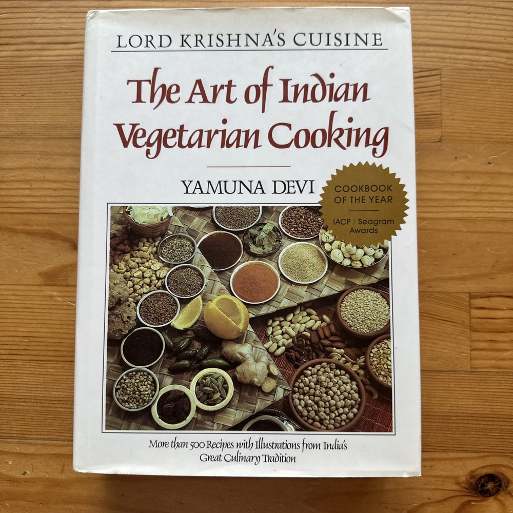 Lord Krishna’s Cuisine : The Art of Indian Vegetarian Cooking by Yamuna Devi…
