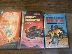 Vintage Sci-fi Ace Double PB LOT- MINT Mack Reynolds Kenneth Bulmer Etc.