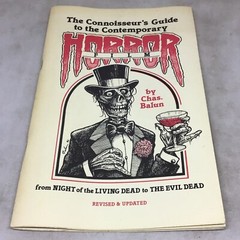 Vint 1983 The Connoisseur’s Guide To The Contemporary Horror Films By Chas Balun