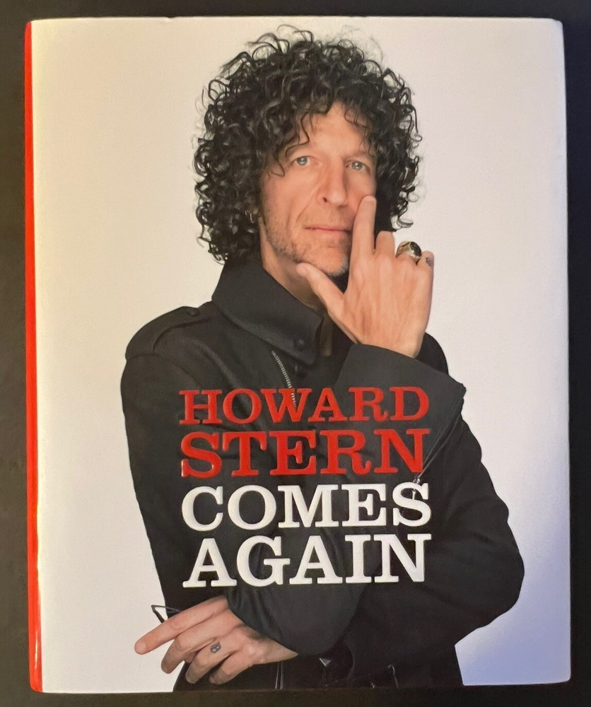 Excellent Illustrated HC of “Howard Stern Comes Again” w/original dust jacket