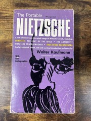 The Portable Nietzsche – The Viking Press, P62 – edited by Walter Kaufmann PB