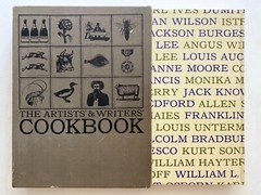 “THE ARTISTS & WRITERS COOKBOOK” RARE 1961 1ST ED LITHOGRAPH PRINT SLIPCASE BOOK