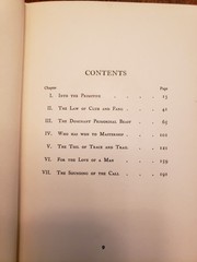 The Call of the Wild by Jack London 1st edition 1903 scarce Canadian edition