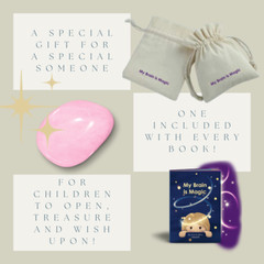 My Brain is Magic. Children’s Book. FREE wishing stone gift included! Pre-order.
