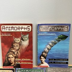 K. A. Applegate Animorphs Paperback Chapter Book Lot of 14 Ages 9 to 12 Sci-Fi