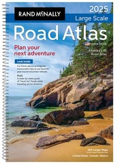 Rand McNally Road Atlas Large Scale 2025: United States, Canada, Mexico (Ran…