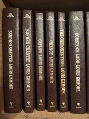 Louis L’Amour Bantam 78 Leatherette Western Novels Short Stories Will Separate