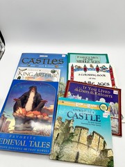 Lot Of 8 Castles Medieval Middle Ages History Homeschool Books Educational