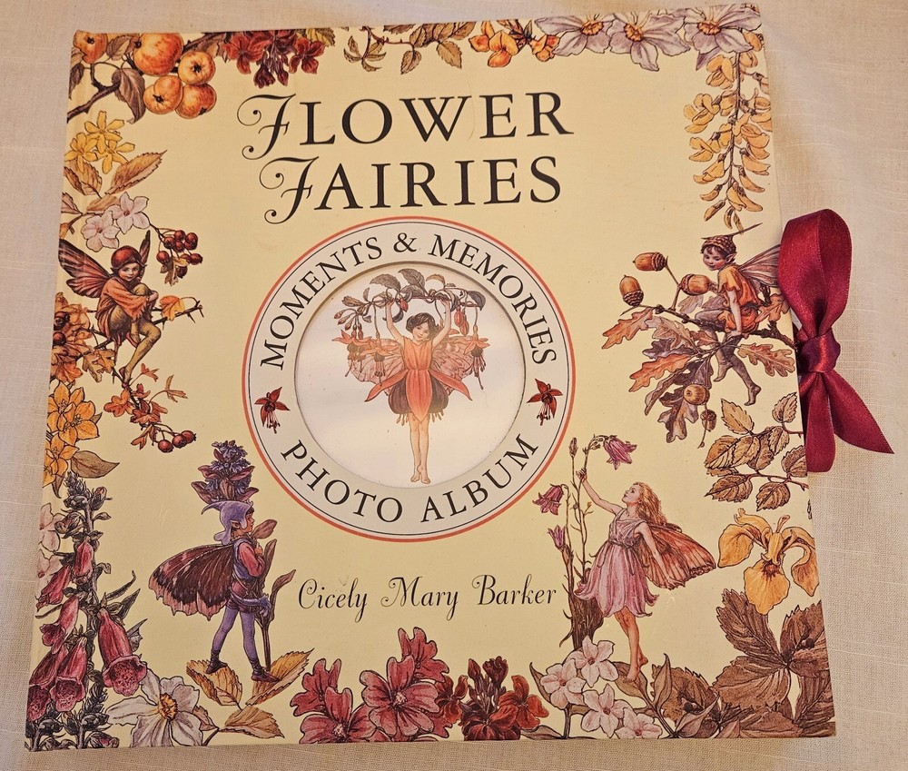 Flower Fairies Photo Album Cicely Mary Barker The Seasons Hardback Book