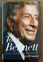 Tony Bennett “Just Getting Started” Hardcover Book (2016) First Edition