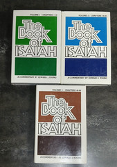 The Book of Isaiah Commentary Edward J Young Complete 3 Volume Set Eerdmans HB